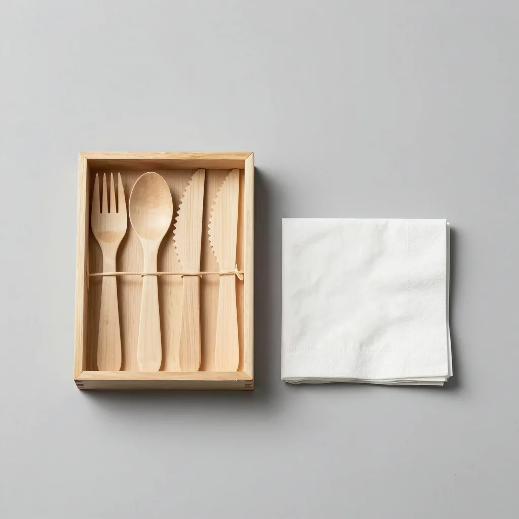 Wooden Cutlery Kits